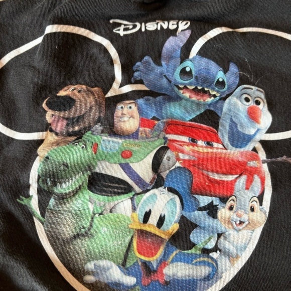 Zara Disney 100 Years of Wonder pullover baby sweatshirt. Olaf-Donald-Stitch-Rex - Picture 9 of 11